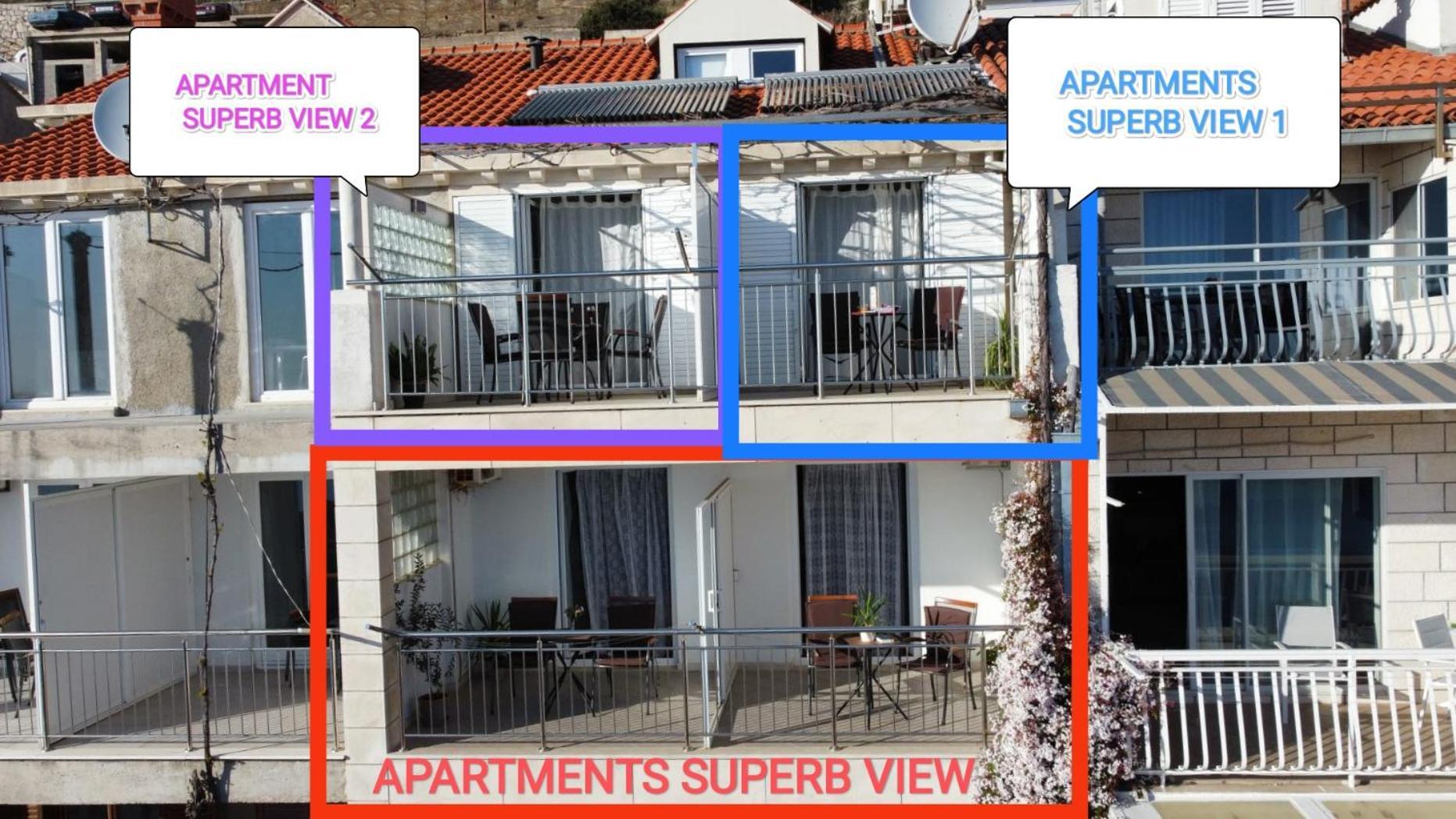 Apartments Superb View Дубровник Экстерьер фото
